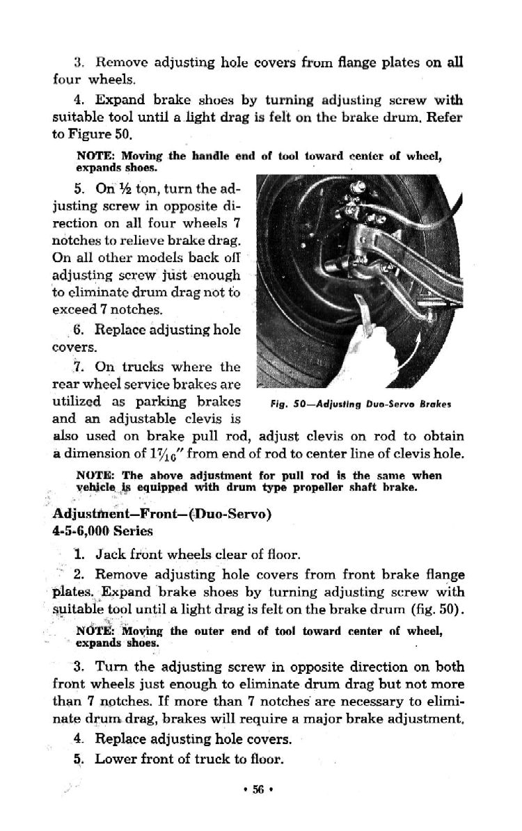 1959 Chevrolet Truck Operators Manual Page 102